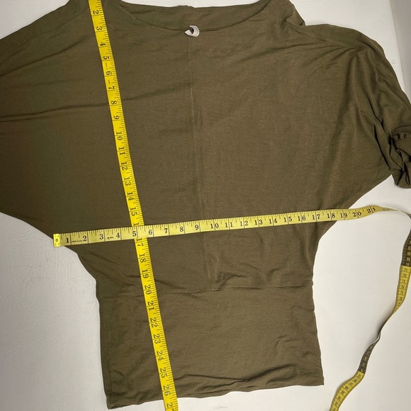 Free people movement long sleeves top size S green - Picture 6 of 6